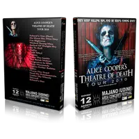 Artwork Cover of Alice Cooper 2010-08-12 DVD Udine Audience
