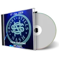 Artwork Cover of CSNY 2009-07-07 CD Brussels Audience