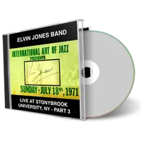 Artwork Cover of Elvin Jones 1971-07-18 CD Stony Brook Audience