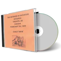 Artwork Cover of Frank Zappa 1969-02-23 CD Toronto Soundboard