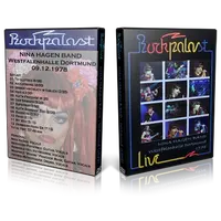 Artwork Cover of Nina Hagen Band 1978-12-09 DVD Dortmund Proshot