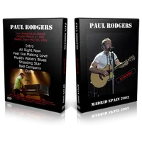 Artwork Cover of Paul Rodgers 2002-05-08 DVD Madrid Proshot