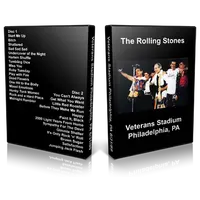 Artwork Cover of Rolling Stones 1989-08-31 DVD Philadelphia Audience