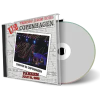 Artwork Cover of U2 2005-07-31 CD Copenhagen Audience