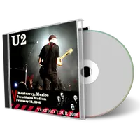 Artwork Cover of U2 2006-02-12 CD Monterrey Audience