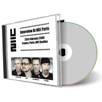 Artwork Cover of U2 2009-02-23 CD Paris Soundboard
