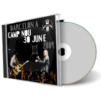 Artwork Cover of U2 2009-06-30 CD Barcelona Audience