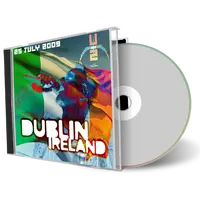 Artwork Cover of U2 2009-07-25 CD Dublin Audience