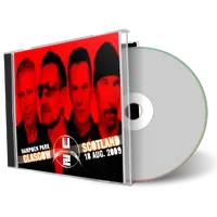 Artwork Cover of U2 2009-08-18 CD Glasgow Audience