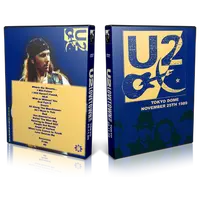 Artwork Cover of U2 1989-11-25 DVD Tokyo Audience