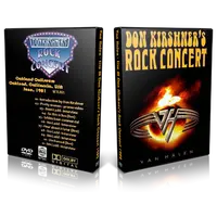 Artwork Cover of Van Halen Compilation DVD Don Kirshner Rock Concert 1982 Proshot