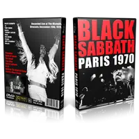 Artwork Cover of Black Sabbath 1970-12-20 DVD Paris Proshot