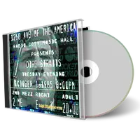 Artwork Cover of Dire Straits 1985-10-11 CD New York City Audience
