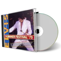 Artwork Cover of Elvis Presley 1973-08-25 CD Las Vegas Audience