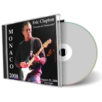 Artwork Cover of Eric Clapton 2008-08-23 CD Monte Carlo Audience