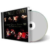 Artwork Cover of Gentle Giant 1977-02-25 CD Boston Audience