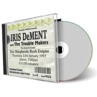 Artwork Cover of Iris DeMent 1997-01-23 CD London Audience