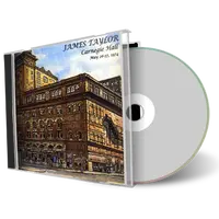 Artwork Cover of James Taylor 1974-05-26 CD New York City Soundboard