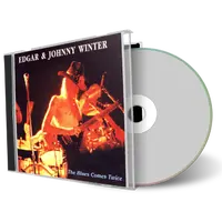 Artwork Cover of Johnny Winter Compilation CD Pittsburgh 1974 Audience