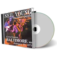 Artwork Cover of Neil Young 1973-01-19 CD Baltimore Audience