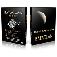 Artwork Cover of Robin Trower 1973-06-25 DVD Paris Proshot