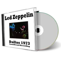 Artwork Cover of Led Zeppelin 1973-05-18 CD Dallas Soundboard