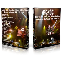 Artwork Cover of ACDC 2015-09-28 DVD Los Angeles Audience