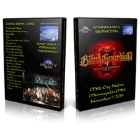 Artwork Cover of Blind Guardian 2015-11-09 DVD Minneapolis Audience