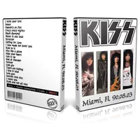 Artwork Cover of KISS 1990-08-03 DVD Miami Audience