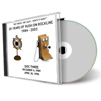 Artwork Cover of Rush 1989-12-04 CD Rockline Soundboard