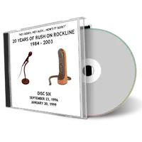 Artwork Cover of Rush 1996-09-23 CD Rockline Soundboard