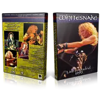 Artwork Cover of Whitesnake 1990-08-10 DVD Madrid Audience
