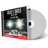 Artwork Cover of Guns N Roses 2016-07-14 CD Philadelphia Audience