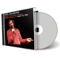 Artwork Cover of Neil Diamond 1984-08-23 CD Poplar Creek Music Theater Audience