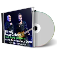Artwork Cover of Sting and Peter Gabriel 2016-07-24 CD Edmonton Audience