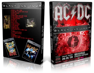 Artwork Cover of ACDC 2009-05-26 DVD Belgrade Proshot