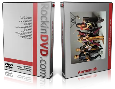 Artwork Cover of Aerosmith 1984-12-31 DVD Boston Proshot