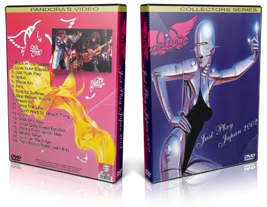 Artwork Cover of Aerosmith 2002-06-27 DVD Tokyo Proshot
