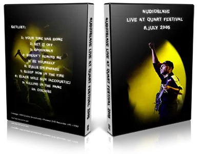 Artwork Cover of Audioslave 2005-07-08 DVD Kristiansand Proshot