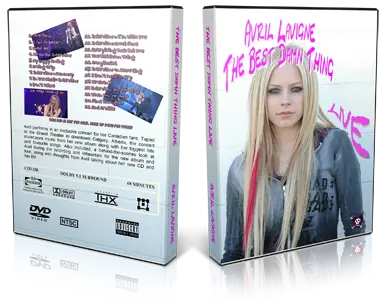 Artwork Cover of Avril Lavigne 2007-02-15 DVD Calgary Proshot