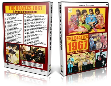 Artwork Cover of The Beatles Compilation DVD 1967 A Year in Pepperland Proshot