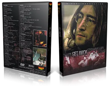 Artwork Cover of The Beatles Compilation DVD Get Back Chronicles Vol 1 Proshot