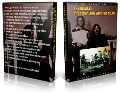 Artwork Cover of The Beatles Compilation DVD Long And Winding Road Proshot