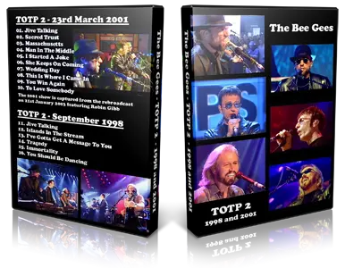 Artwork Cover of Bee Gees 2001-03-23 DVD BBC TV Proshot