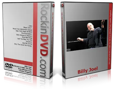 Artwork Cover of Billy Joel 1978-03-13 DVD BBC TV Proshot