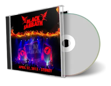 Artwork Cover of Black Sabbath 2013-04-27 CD Sydney Audience