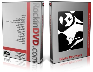 Artwork Cover of Blues Brothers  1978-12-31 DVD San Francisco Proshot