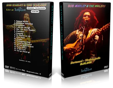 Artwork Cover of Bob Marley 1980-06-13 DVD Rockpalast Proshot