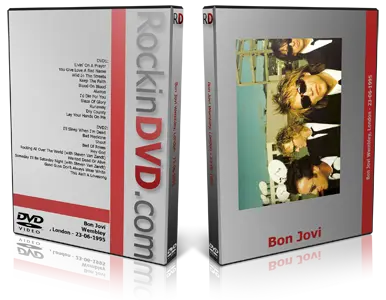 Artwork Cover of Bon Jovi 1995-06-23 DVD London Proshot