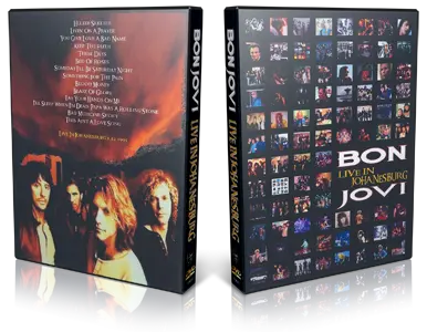 Artwork Cover of Bon Jovi 1995-12-01 DVD Johannesburg Proshot